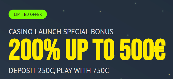 Yonibet Bonuskode til casino