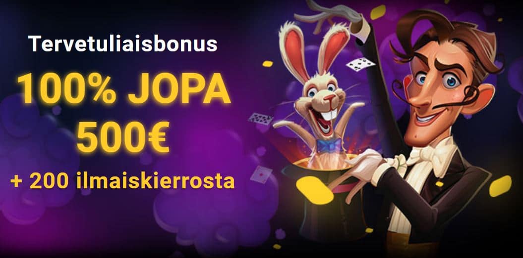 Zetcasino Kampanjakoodi tervetuliaisbonukselle