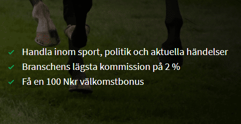 Smarkets Bonuskode - Velkomstbonusen