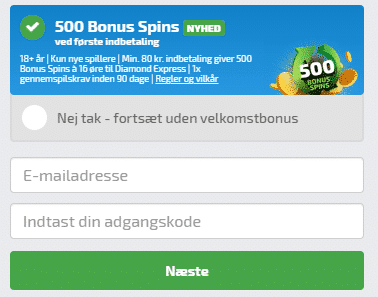 Hvordan man registrerer sig og benytter Spilnu bonuskode