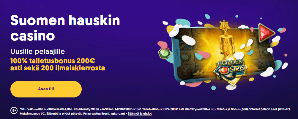 Casumo Kuponkikoodi: Bonukset