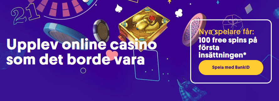 Casumo Bonuskod: V&auml;lkomstbonus