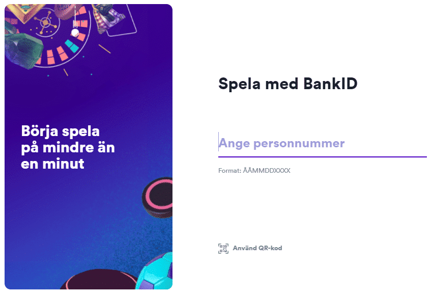 Registrera dig med casumo bonuskod