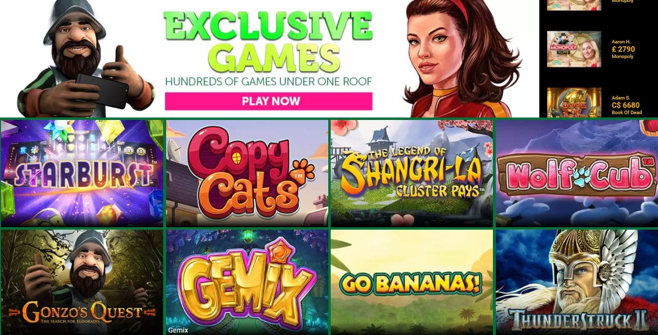 CasinoLuck Bonuskod 2021