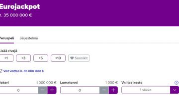 Eurojackpot voittoluokat ymm&auml;rt&auml;minen