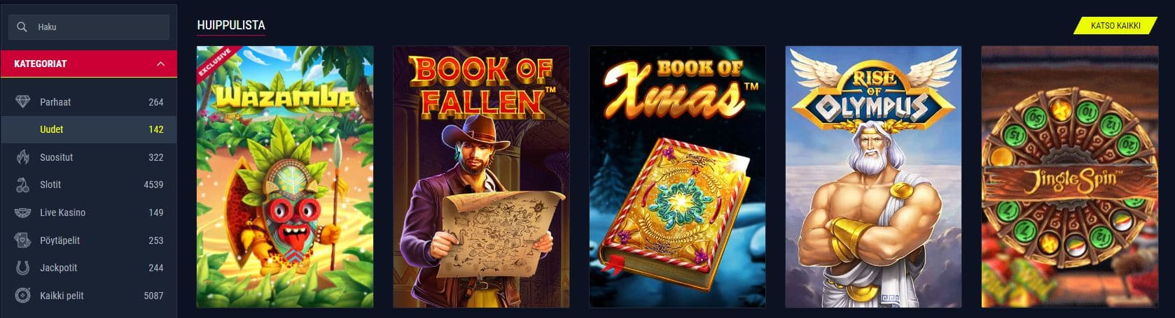 Rabona kampanjakoodi Kasino