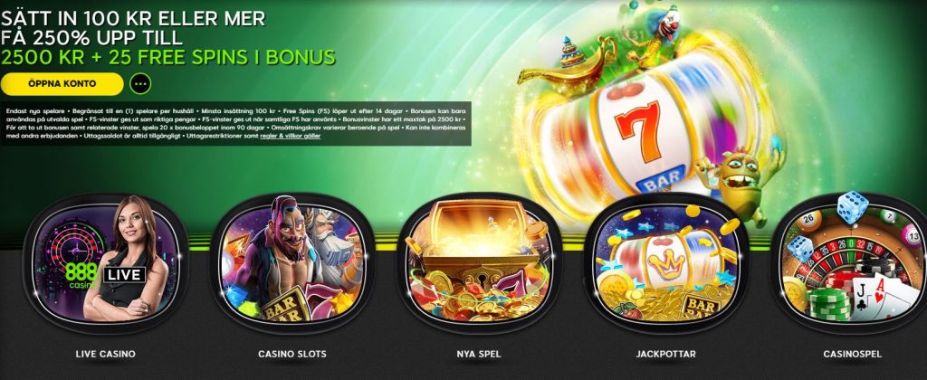 casino 888 bonus